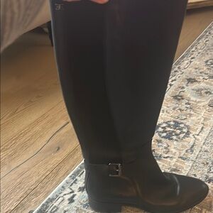 Sam Edelman Black Over the Knee Boots with Classic Elegance